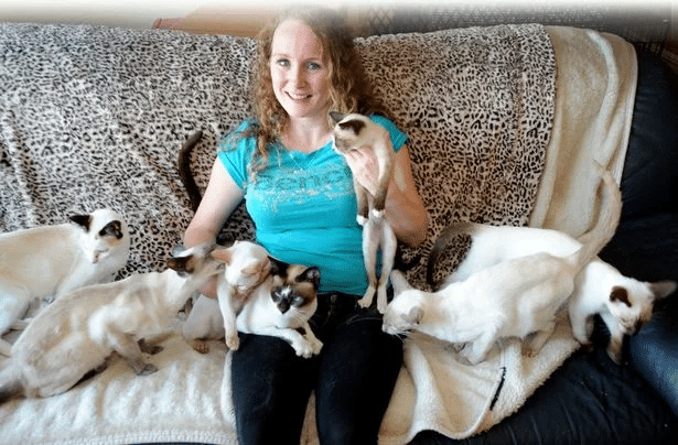 A woman leaves her husband for her 35 cats 2